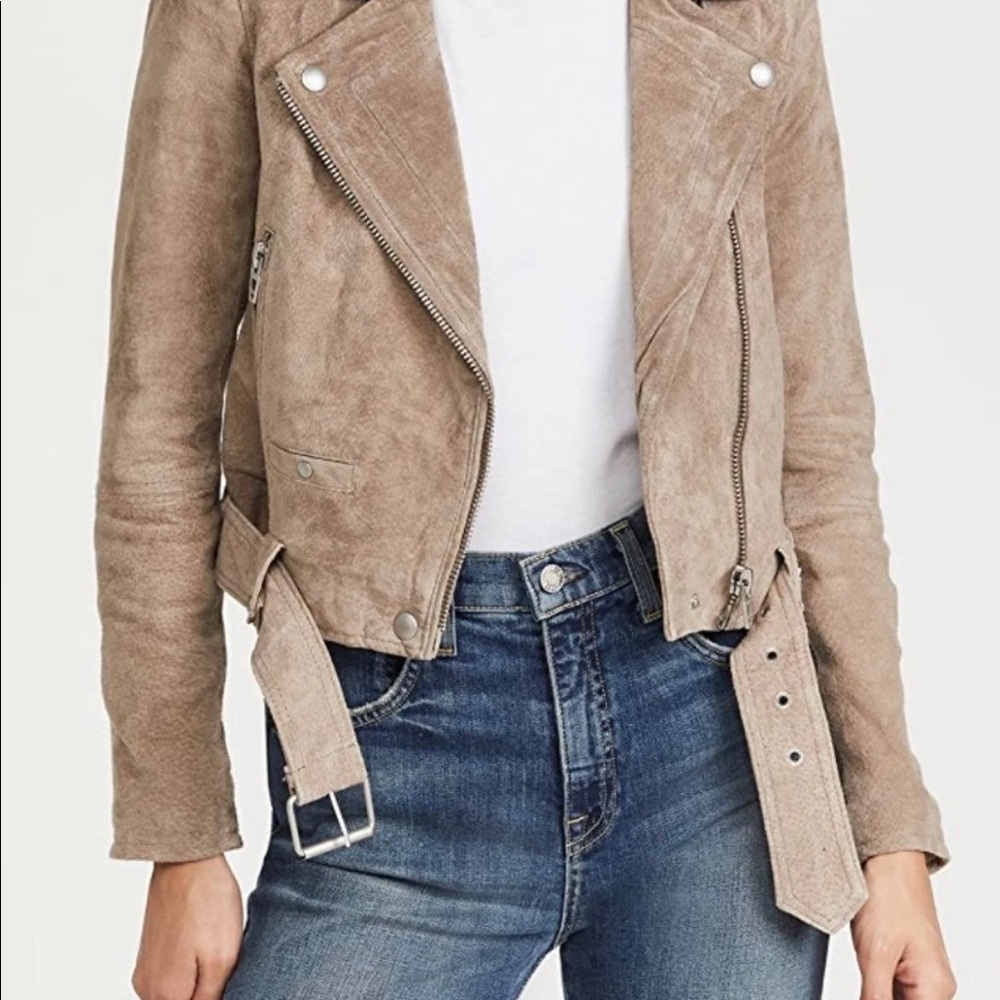 BLANKNYC Faux Suede Jacket